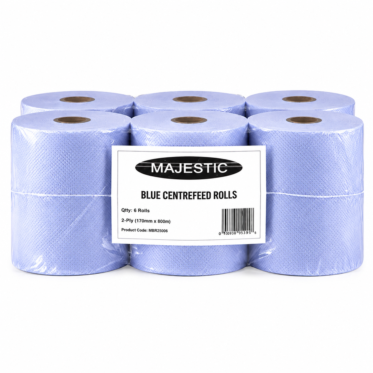 BLUE KITCHEN ROLLS 6 PACK