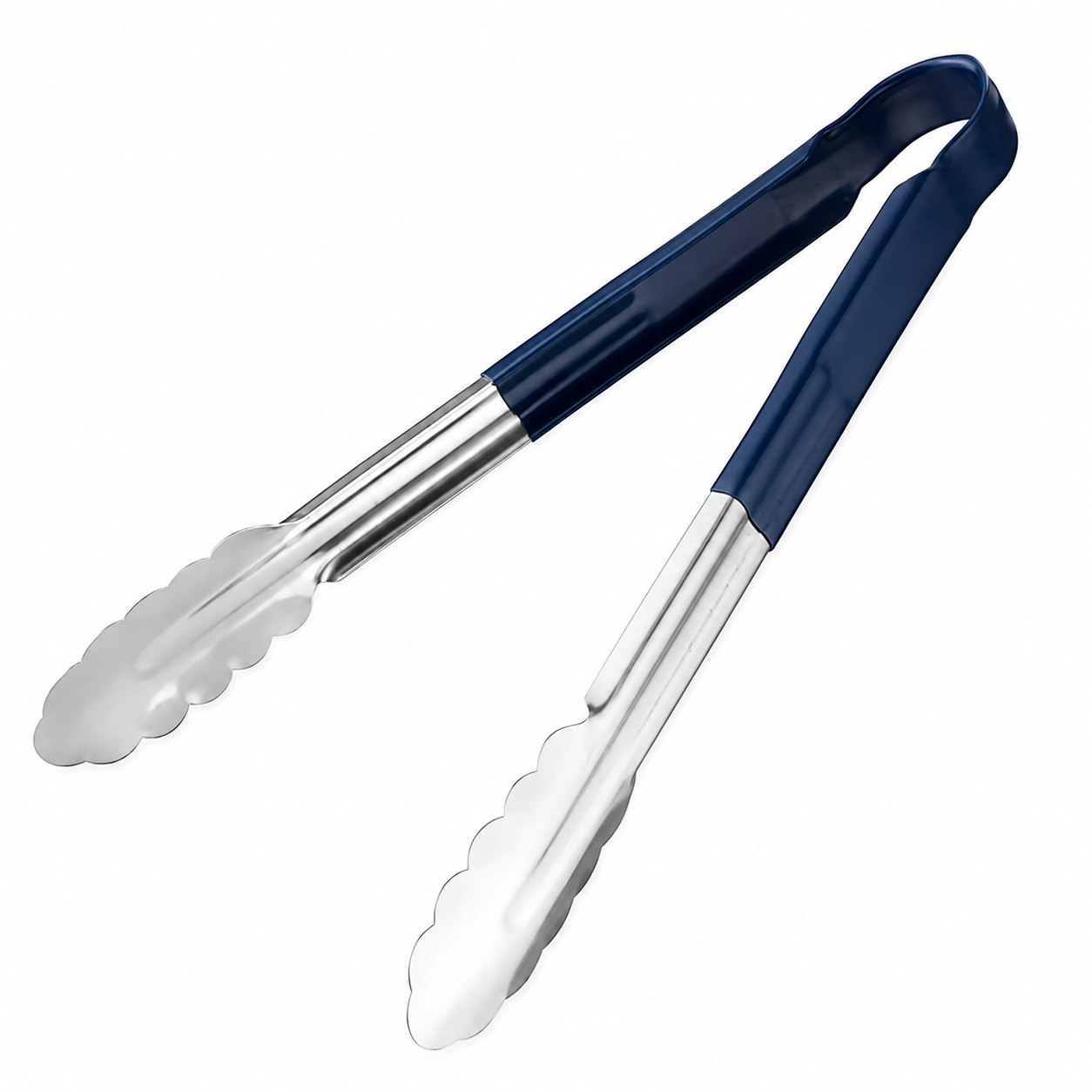 12" BLUE COLOUR KITCHEN TONGS