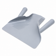 DUAL HAND CHIPS SCOOPER/SHOVEL PLASTIC GREY