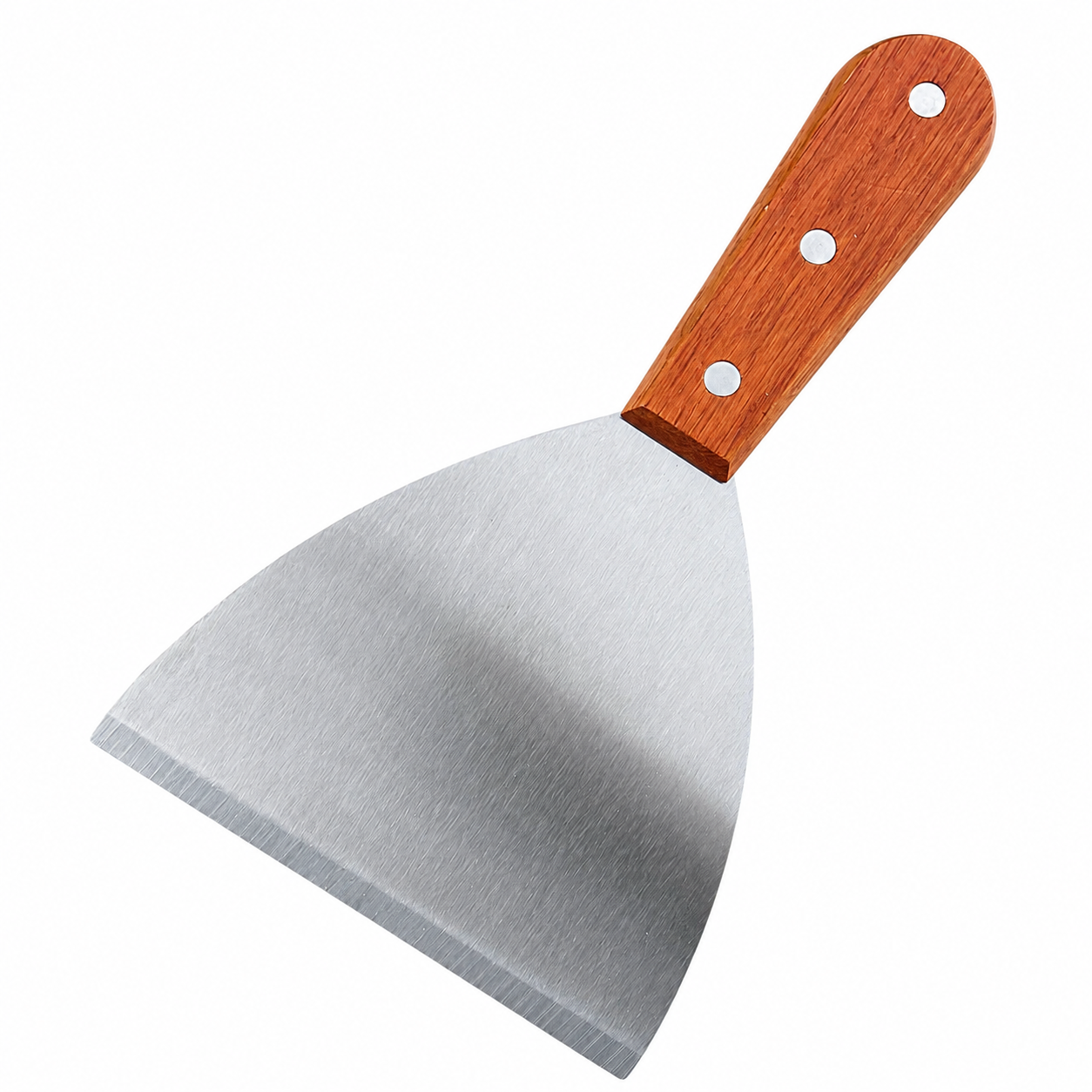 5" GRIDDLE SCRAPER WOOD HANDLE (125X125MM)