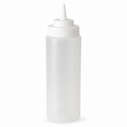 32OZ EMPTY CLEAR SAUCE BOTTLE