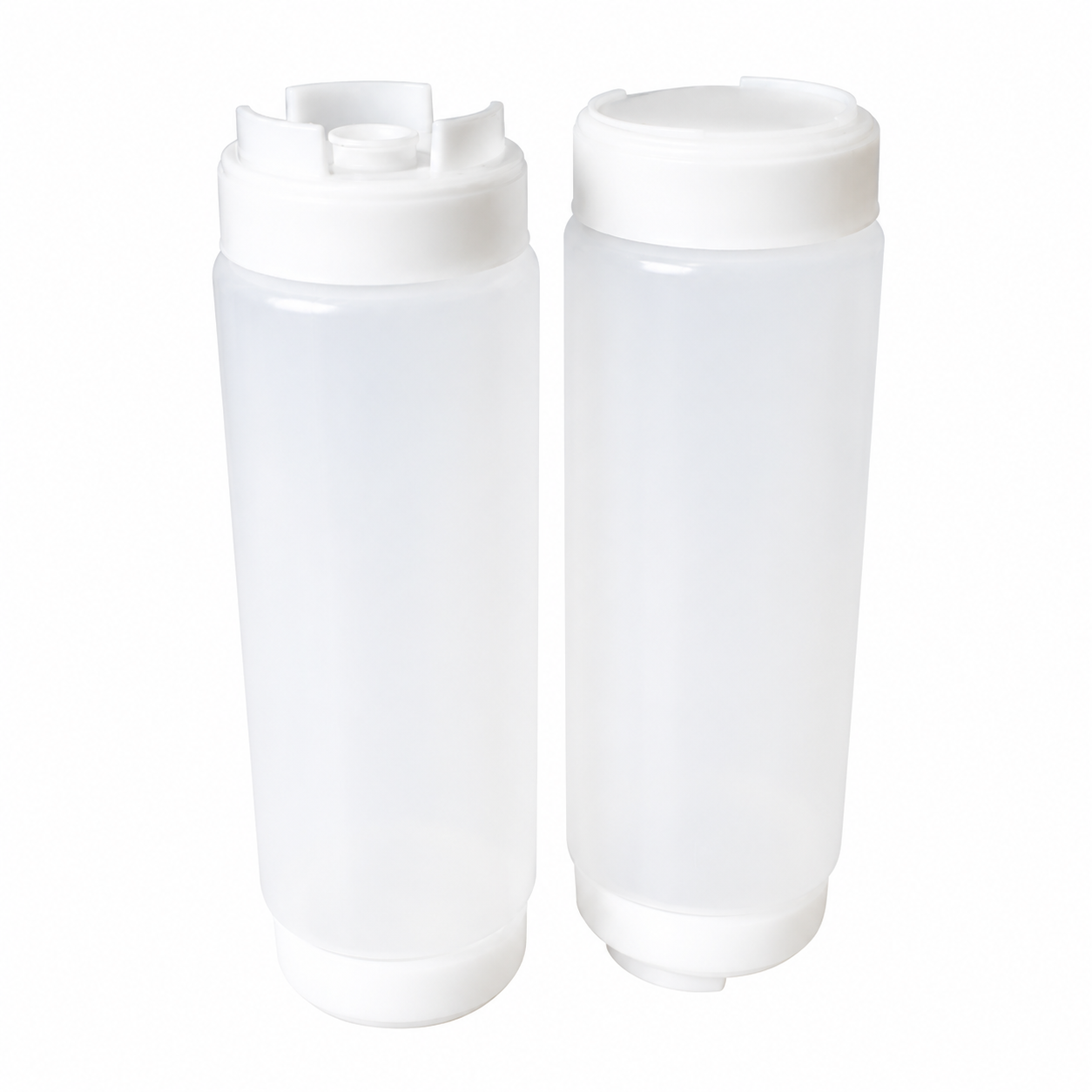 24OZ EMPTY SILICONE SAUCE BOTTLE DOUBLE SIDED