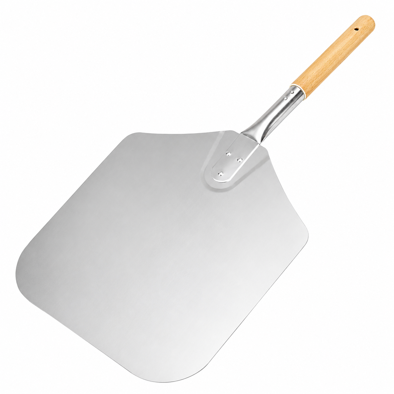 [XL] PIZZA PEEL 16X16" WOOD HANDLE 40" LENGTH