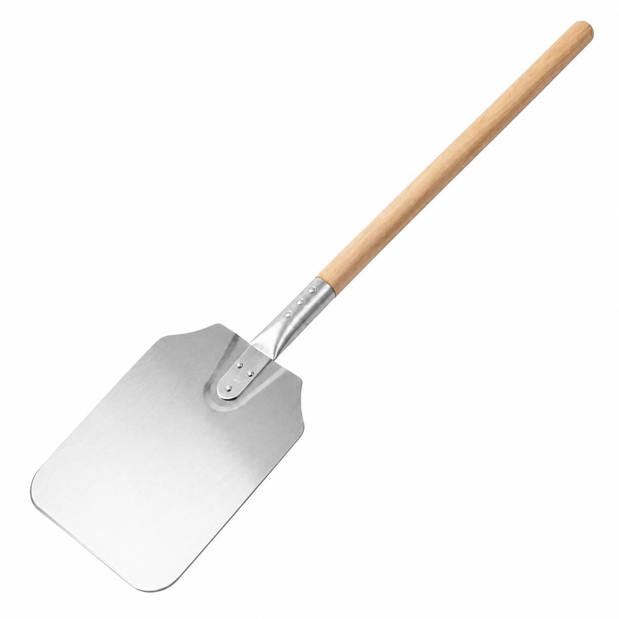 [MEDIUM] PIZZA PEEL 12X12" WOOD HANDLE 36" LENGTH