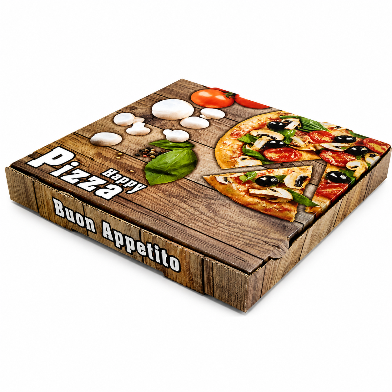 HAPPY PIZZA FULL COLOUR 16" 1X100