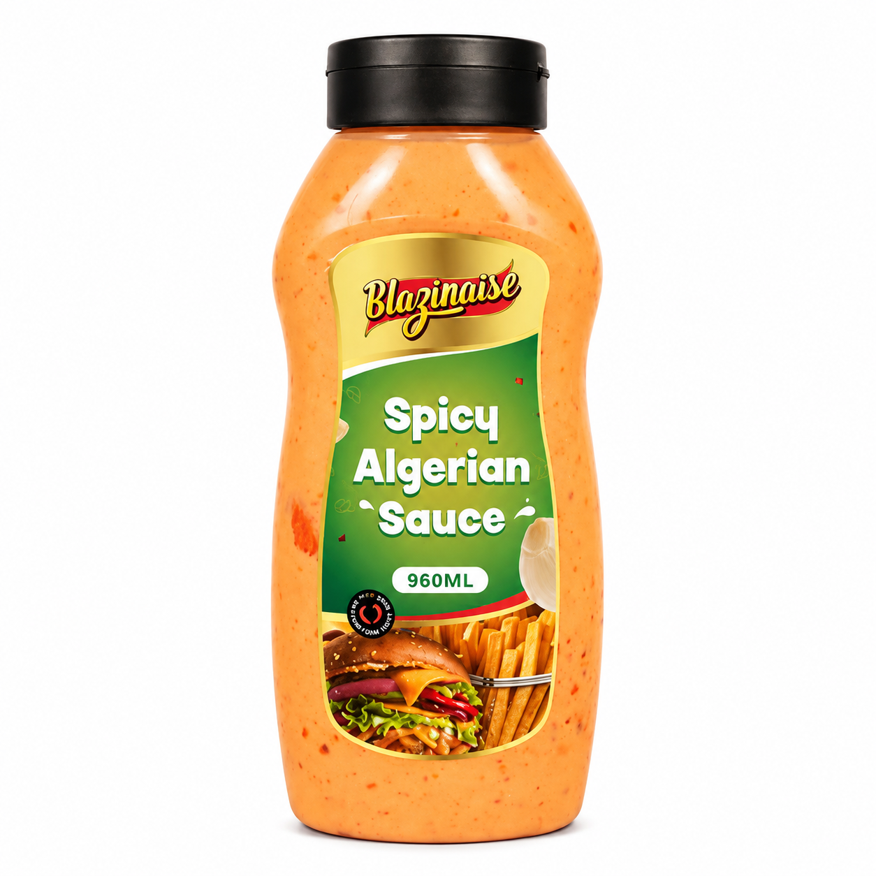 BLAZING SPICY ALGERIAN SAUCE 960ML