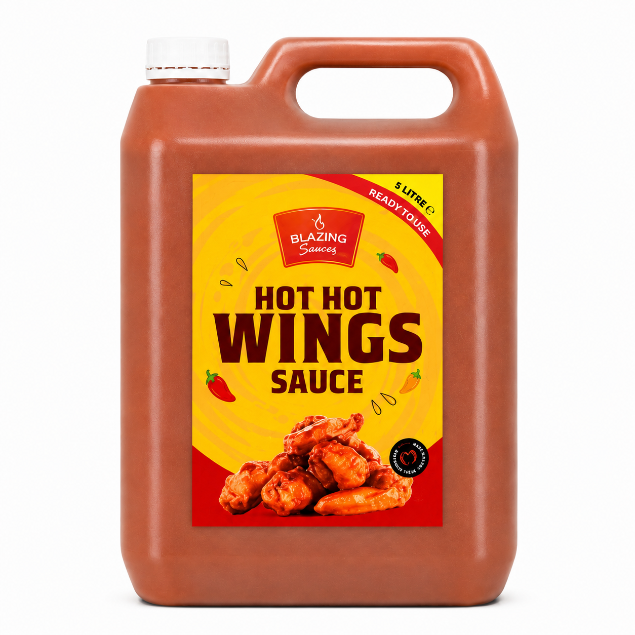 BLAZING HOT HOT WINGS SAUCE 5LTR