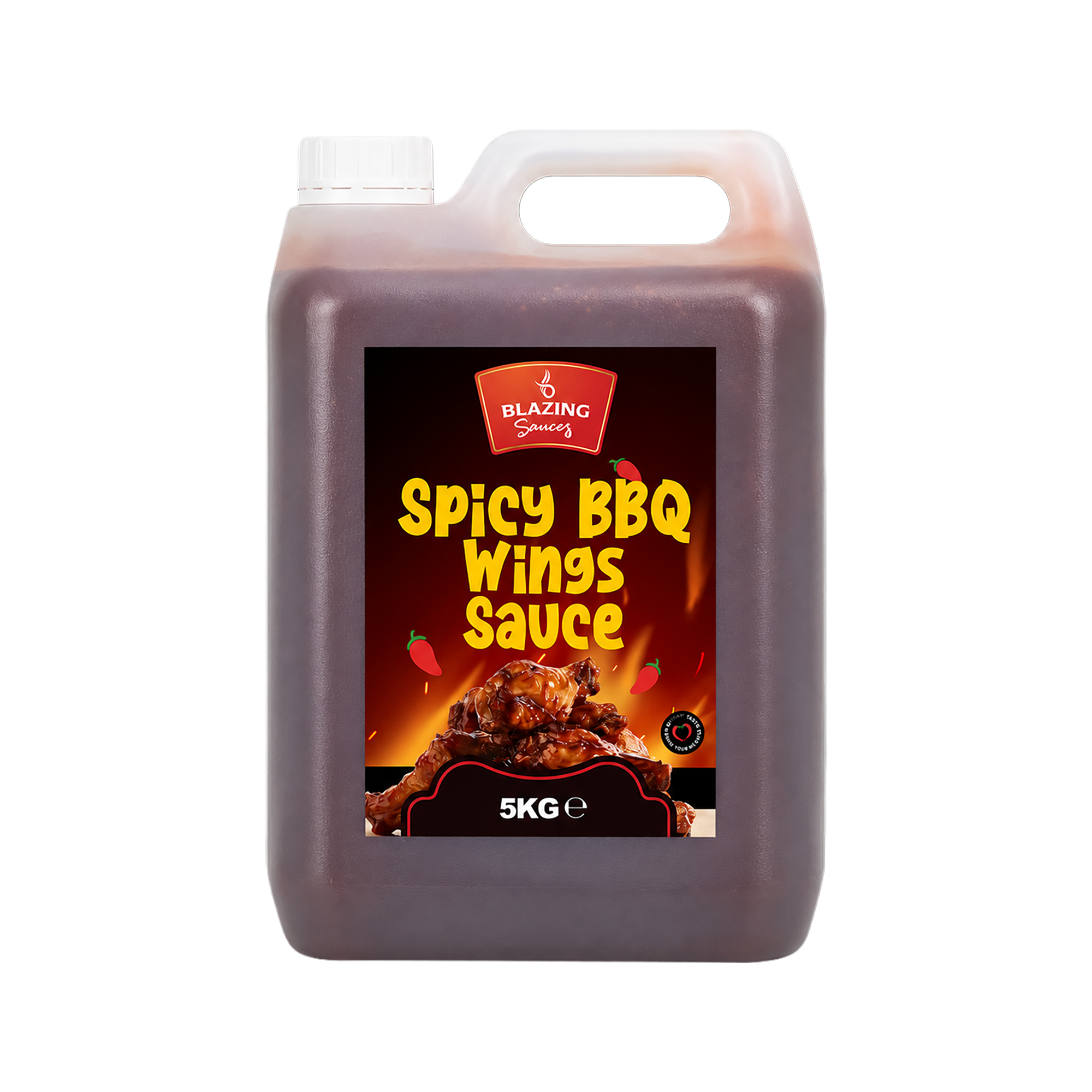 BLAZING'S SPICY BBQ WINGS SAUCE 5LTR