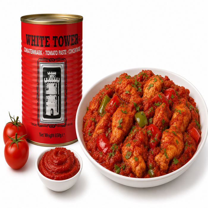 WHITE TOWER TOMATO PUREE 1KG