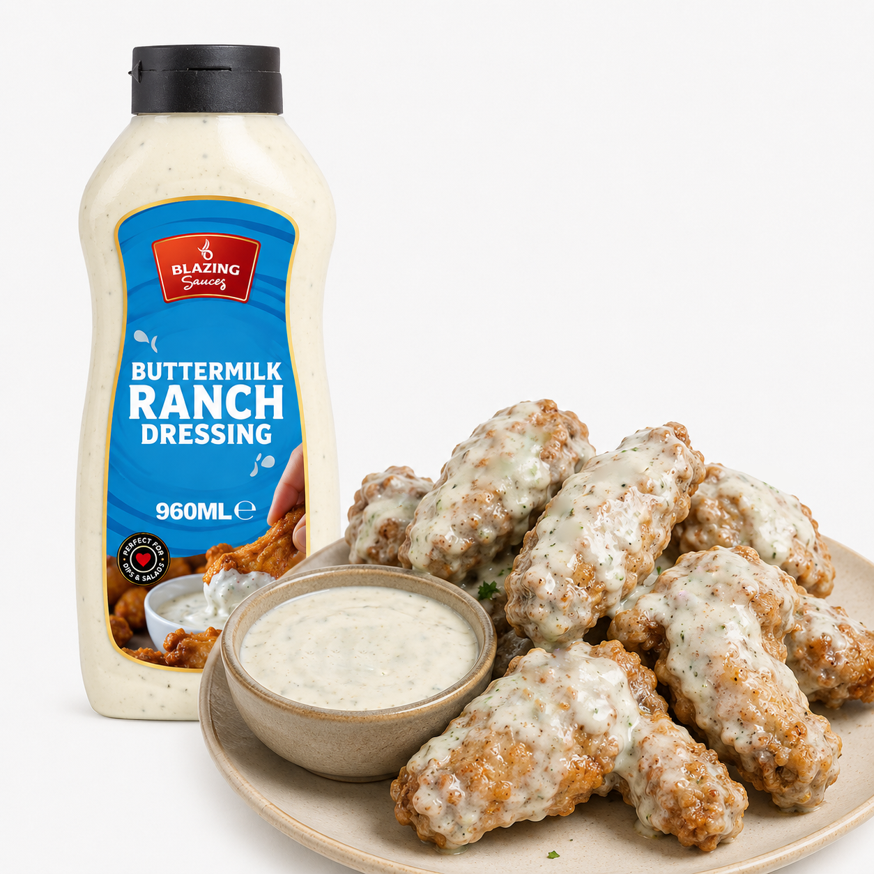 BLAZING BUTTERMILK RANCH DRESSING 960ML