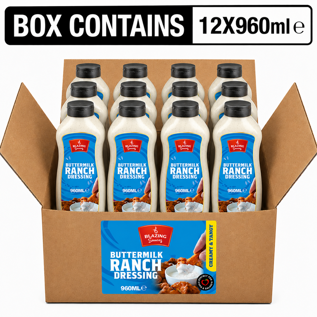 BLAZING BUTTERMILK RANCH DRESSING 960ML