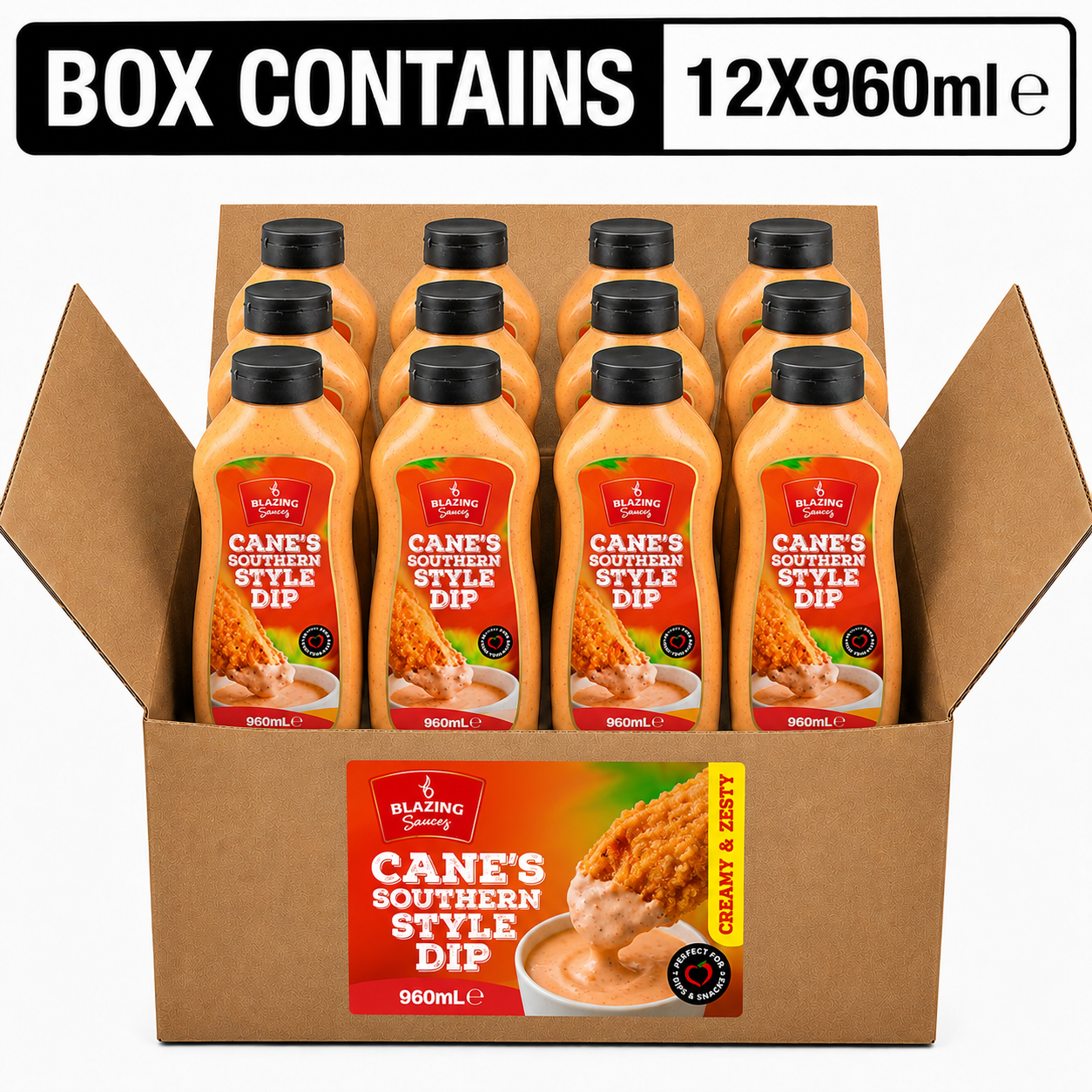 BLAZING CANES SOUTHERN STYLE DIP SAUCE 960ML