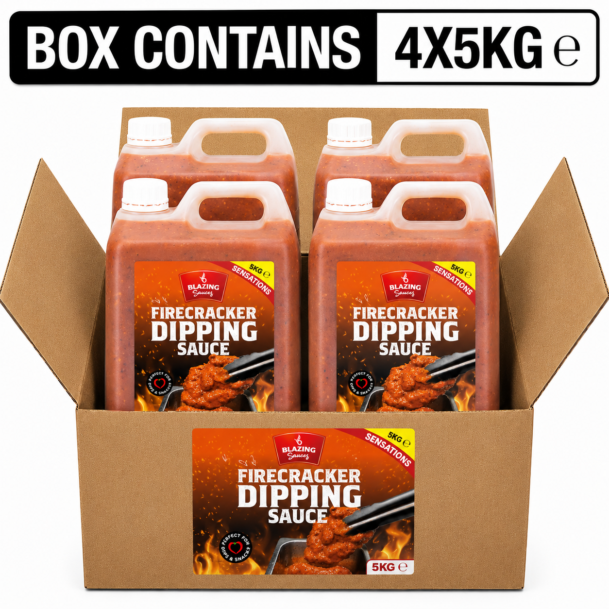 BLAZING FIRECRACKER SAUCE 5LTR