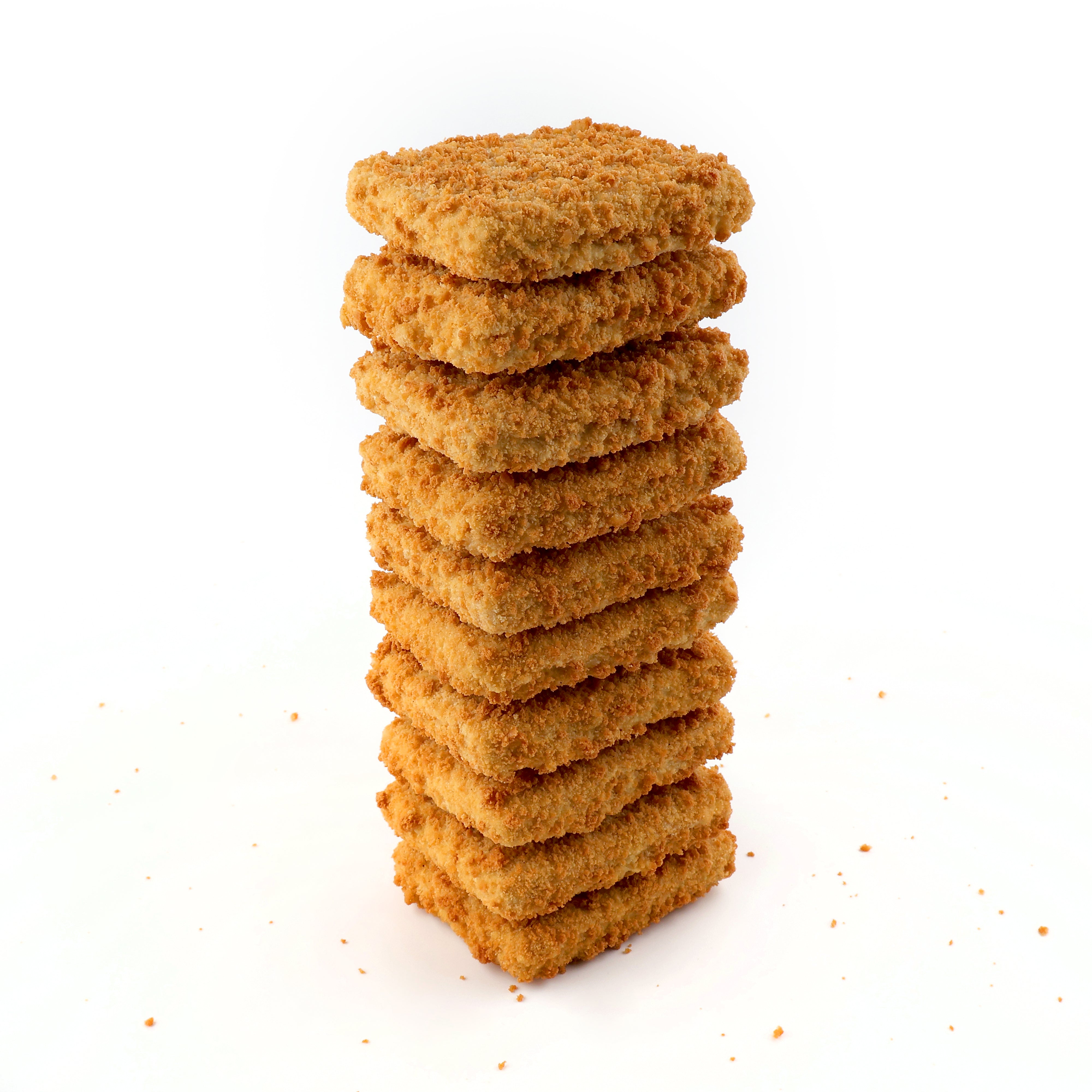 FISH BURGERS (SQUARE) BREADED 30X100G