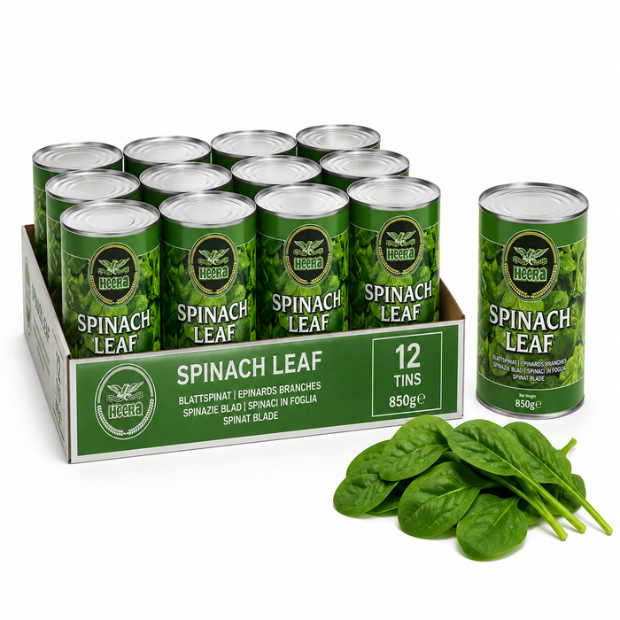 HEERA SPINACH LEAF 12X800G
