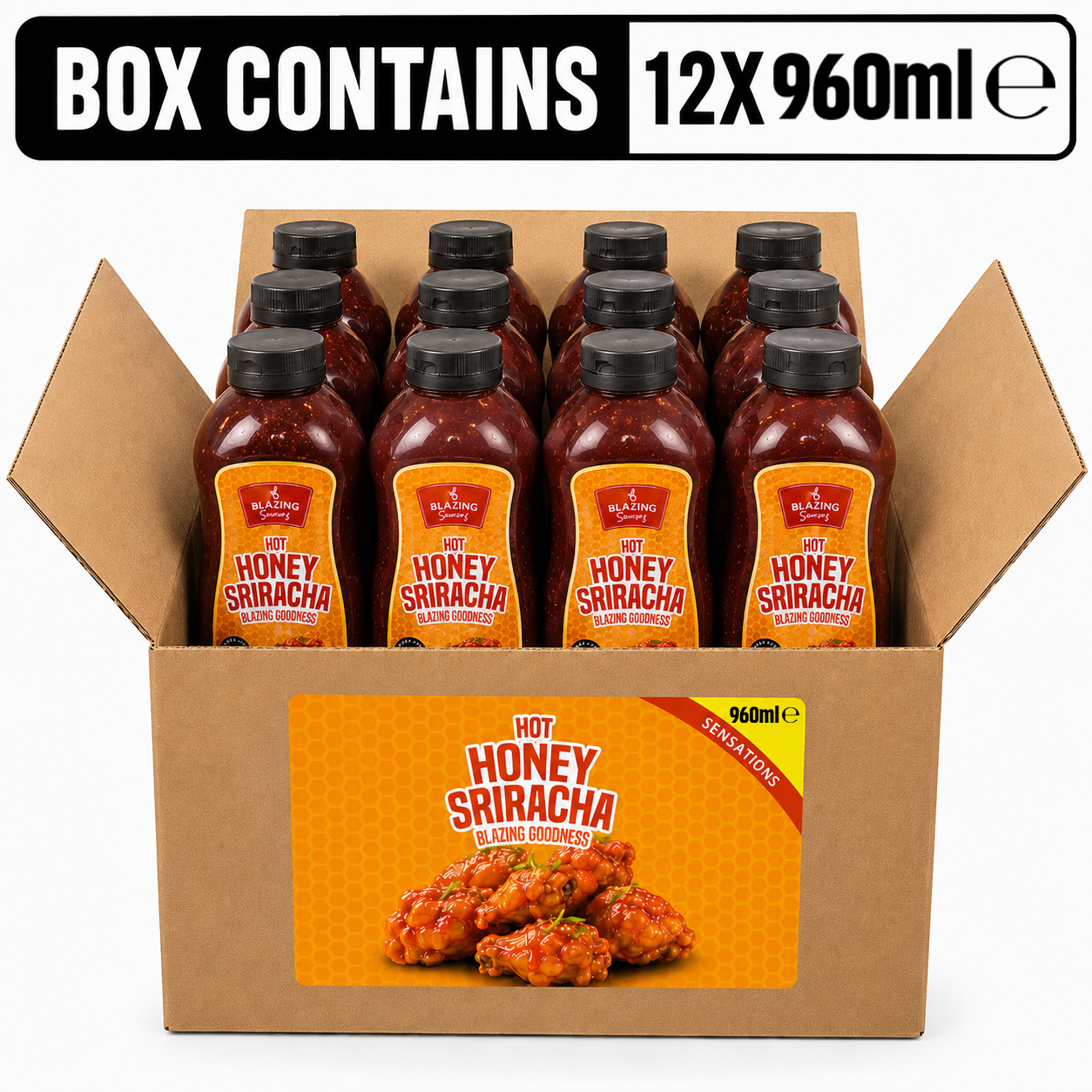 BLAZING'S HONEY SIRACHA SAUCE 1.3KG