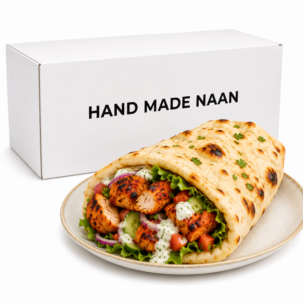 HAND MADE NAAN ROUND 12" (5X10)