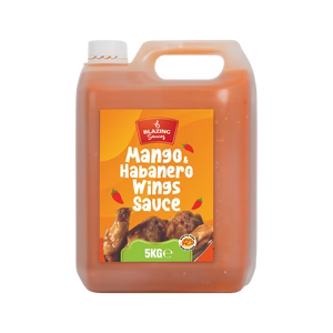 BLAZING'S MANGO & HABANERO WINGS SAUCE 5LTR