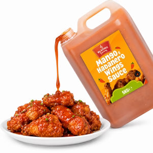 BLAZING'S MANGO & HABANERO WINGS SAUCE 5LTR