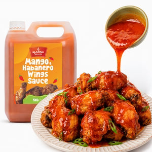BLAZING'S MANGO & HABANERO WINGS SAUCE 5LTR