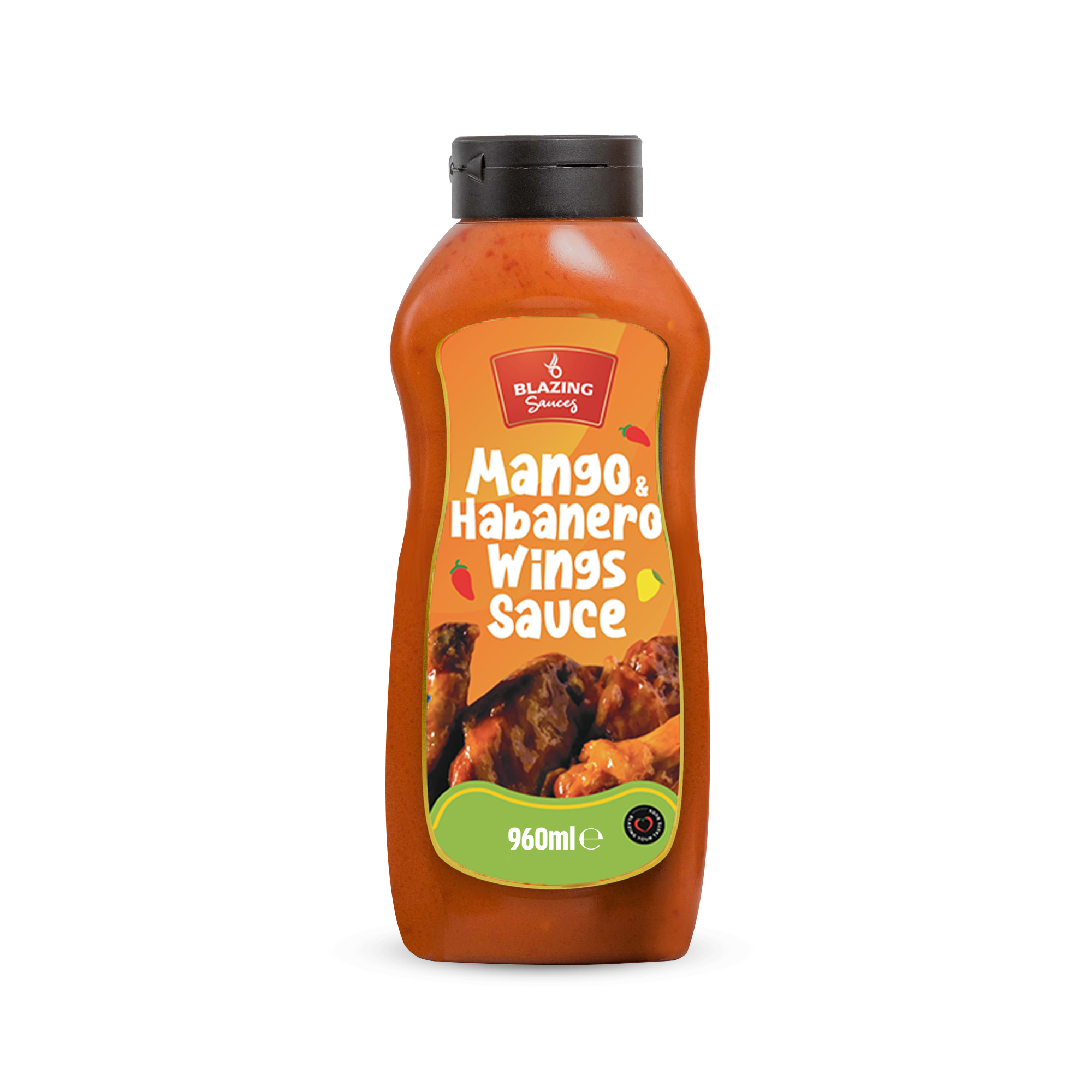 BLAZING MANGO & HABANERO WINGS SAUCE 960ML