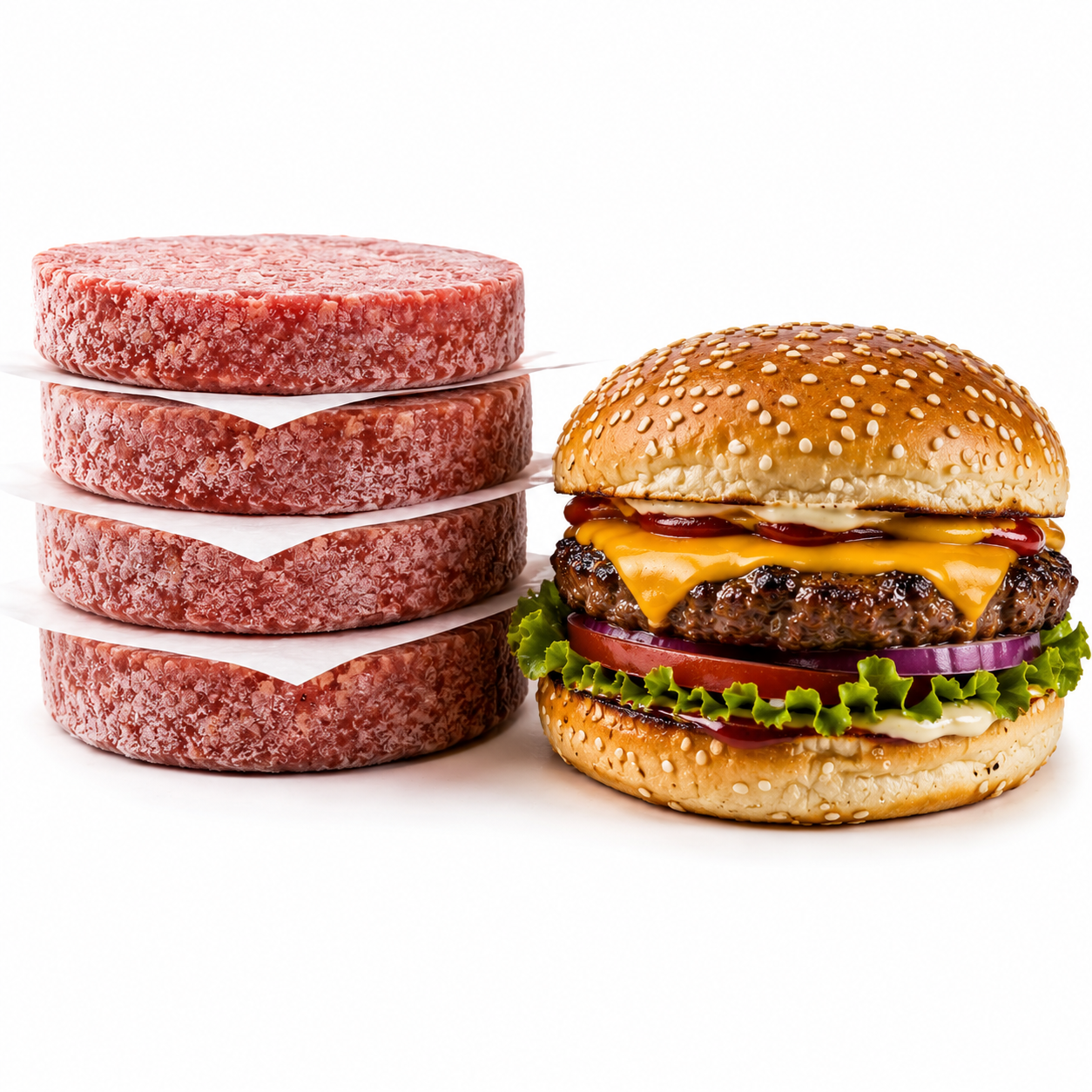 PARAGON CROWN BEEF BURGER 48 X 113G