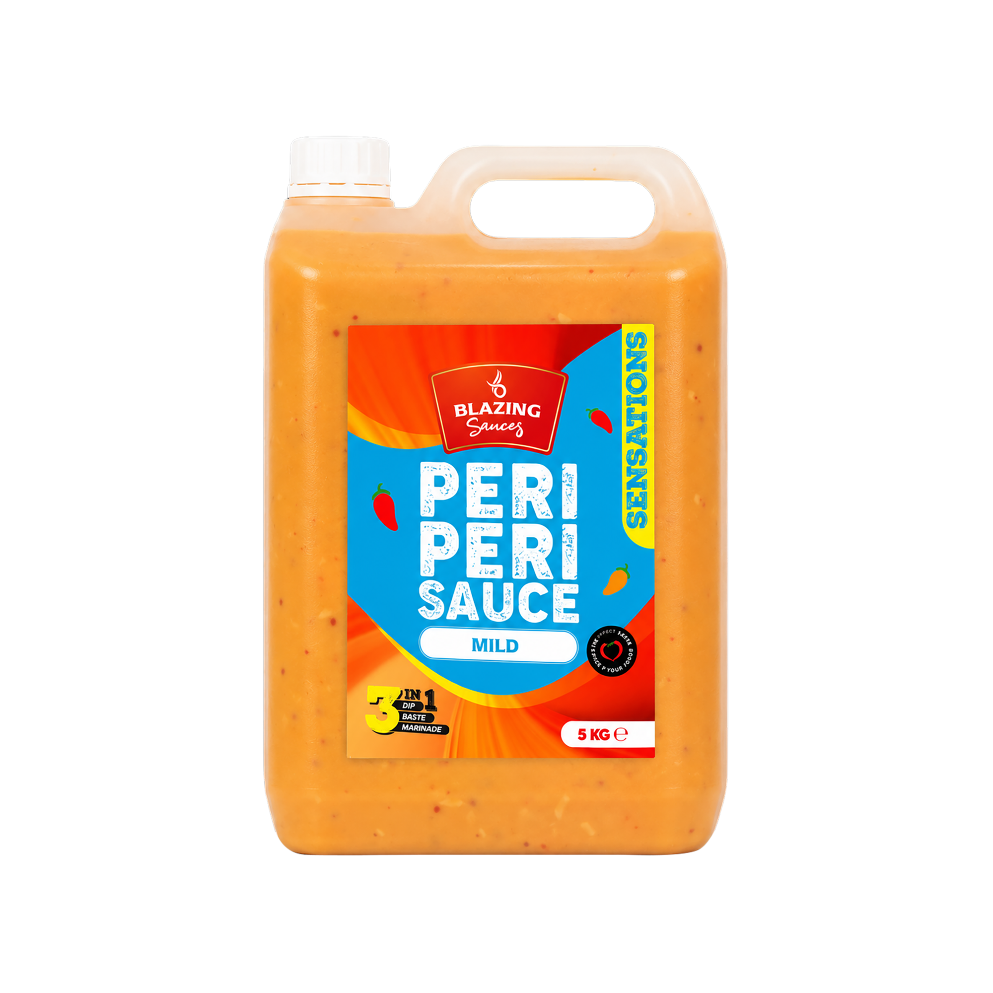 BLAZING MILD PERI PERI SAUCE 5LTR