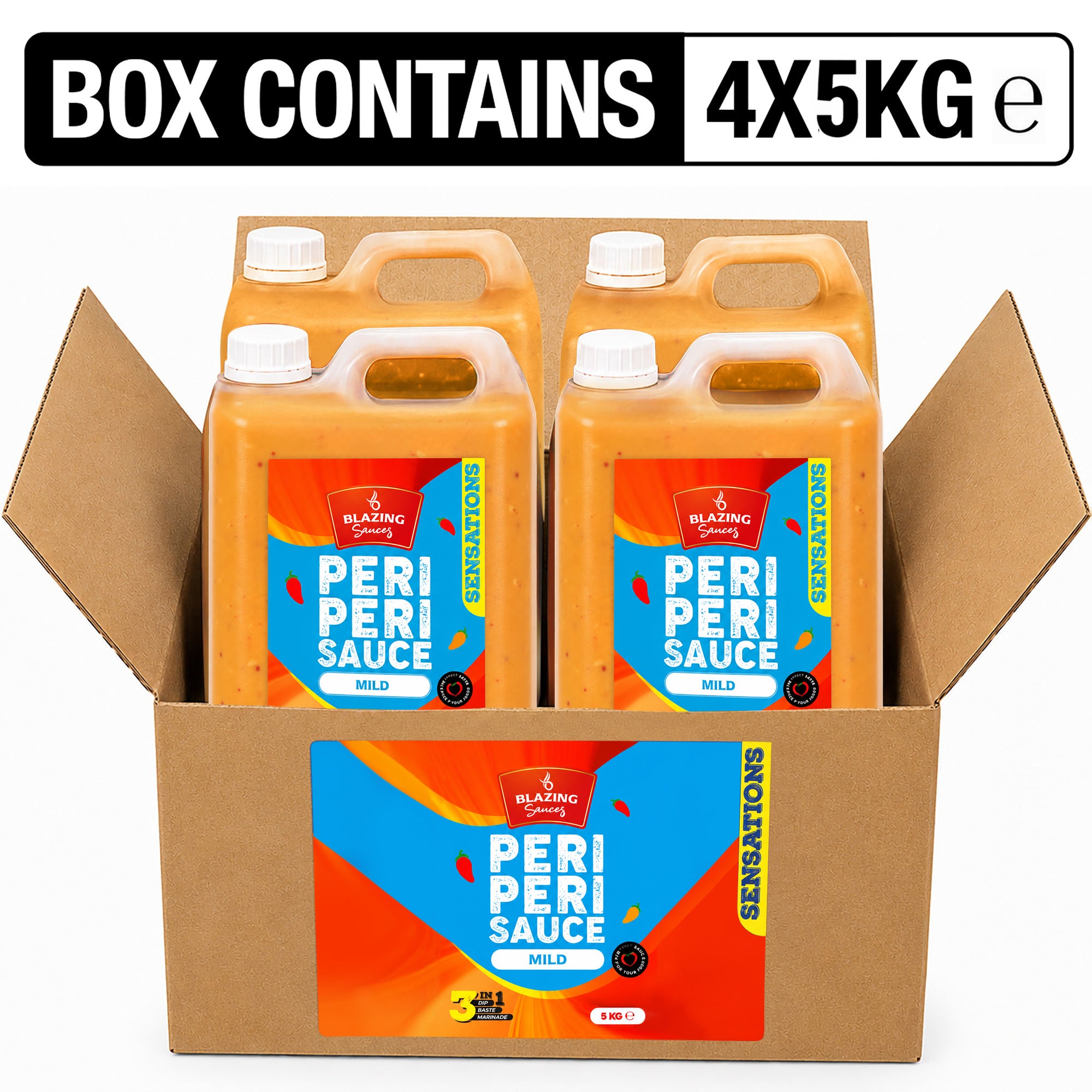 BLAZING MILD PERI PERI SAUCE 5LTR