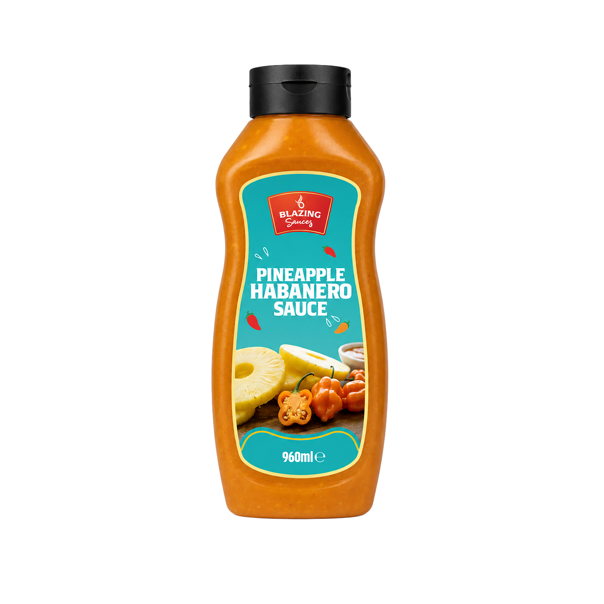 BLAZING PINEAPPLE & HABANERO WINGS SAUCE 960ML