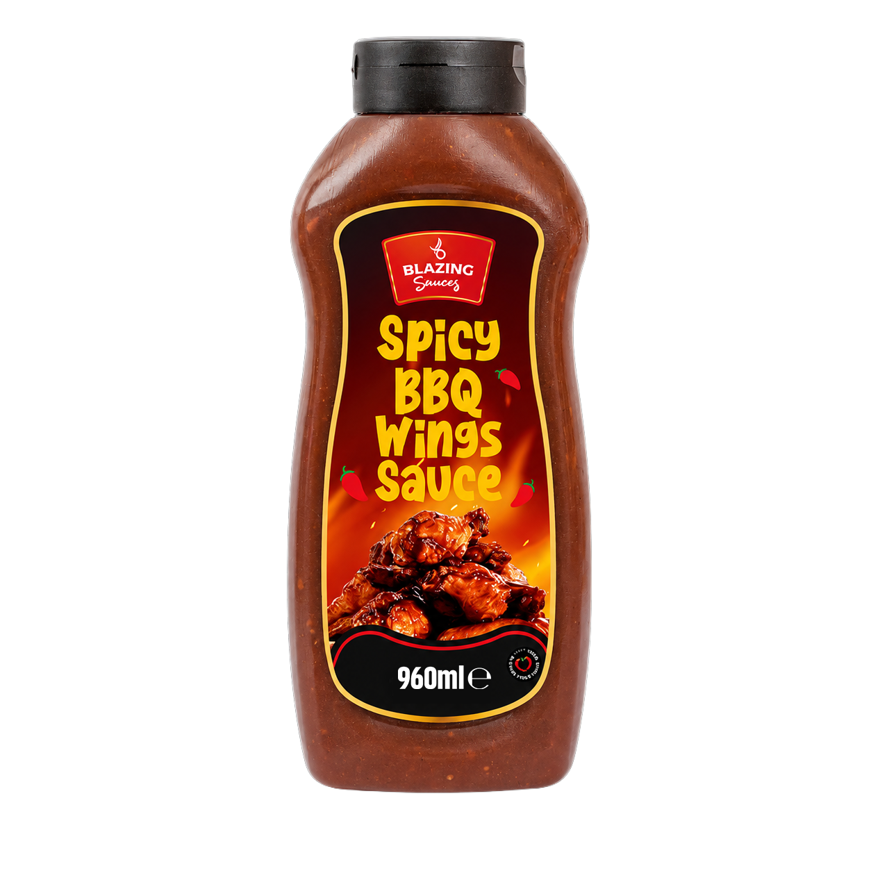 BLAZING SPICY BBQ WINGS SAUCE 960ML