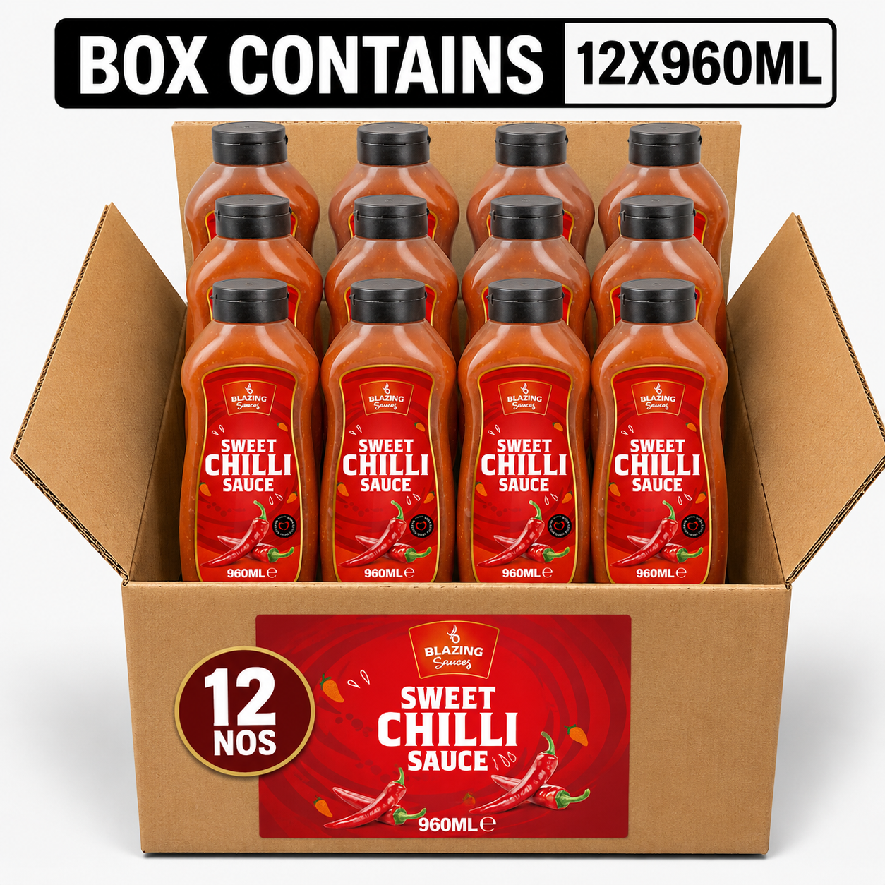 BLAZING SWEET CHILLI SAUCE 1 LTR