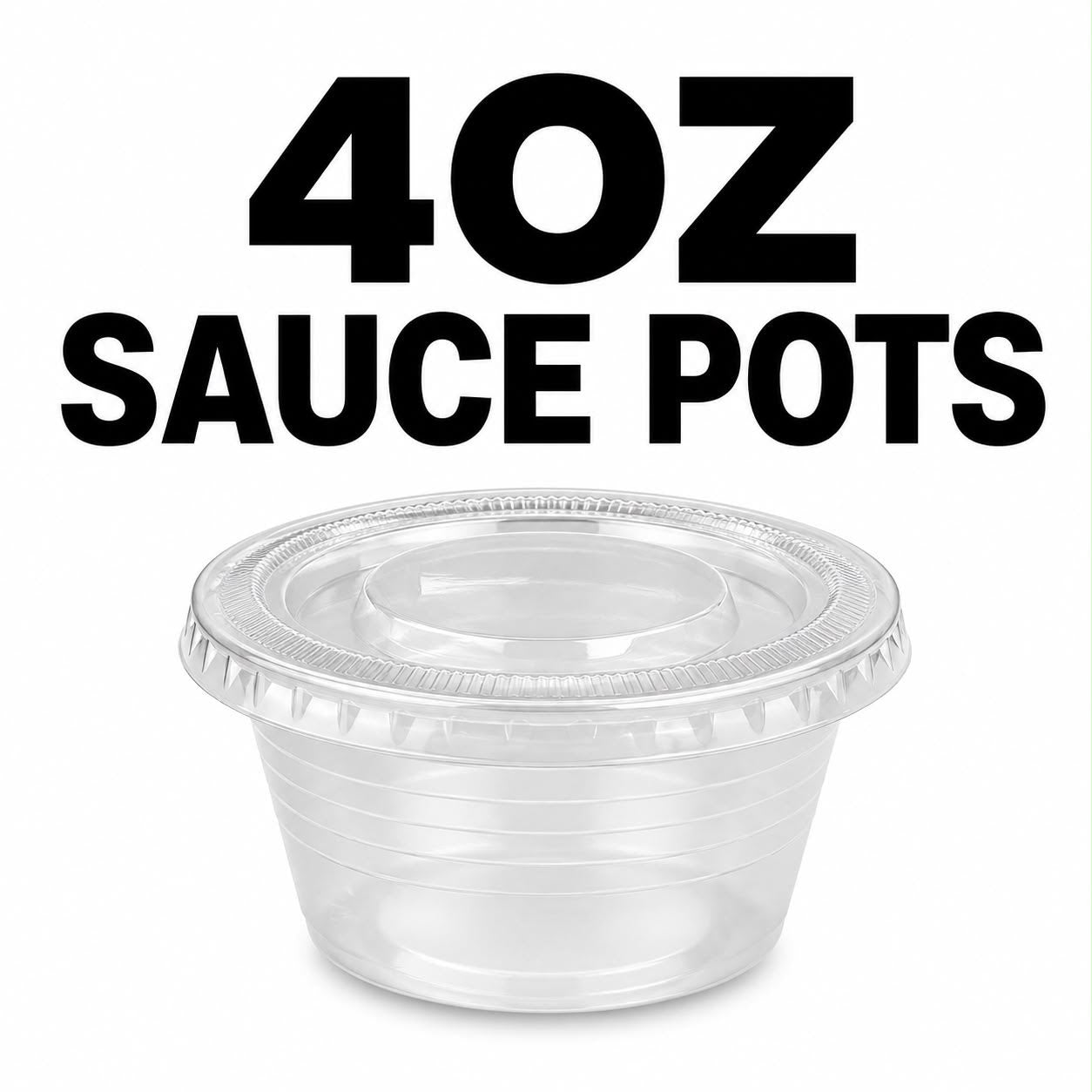 SPECIAL OFFER 4OZ SAUCE POTS 1000 PIECES