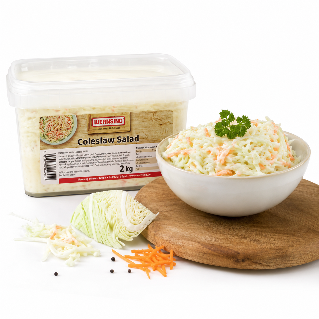 WERNSING COLESLAW SALAD 2KG